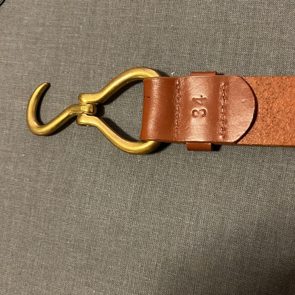 Country Club Prep Longshanks Brown Belt, Size 34 - Picture 4 of 12